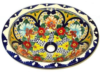 Oval Talavera Sink