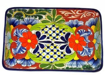 Rectangular Talavera platter