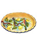Mexican Oval Majolica Platter