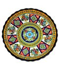 Multicolored Talavera Plate