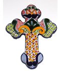 Baroque Talavera Cross