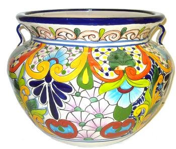 Classic Talavera Flowerpot
