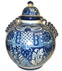 Ornamental Talavera Jar