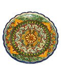 Antique Style Round Talavera Platter