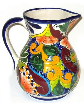 Colorful Talavera Jar