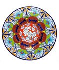 Round Mexican Talavera Platter