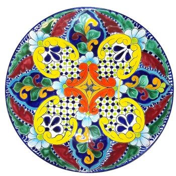 Multicolor Talavera Platter