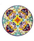 Round Colorful Talavera Platter