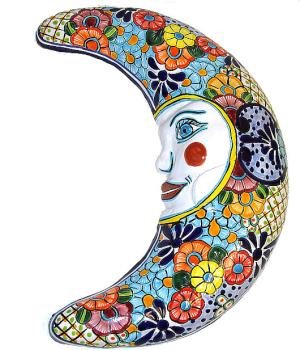 Large Romantic Talavera Moon