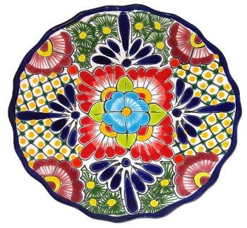 Hand painted Talavera Plate