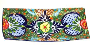Curved Talavera Platter