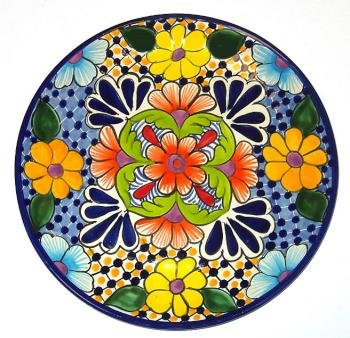 Round Talavera Plate