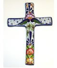 Multicolor Talavera Cross