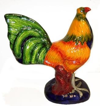 Mexican Talavera Rooster