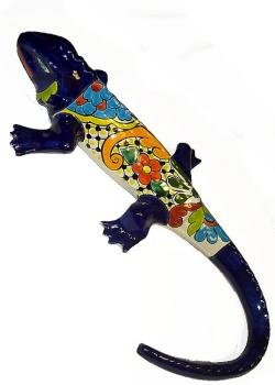 Mexican Talavera Iguana