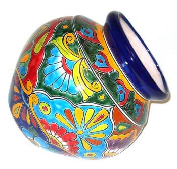 Talavera Leaning Planter