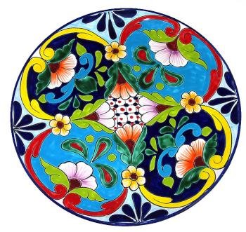 Round Talavera Platter