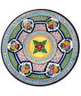 Mexican Round Talavera Plate