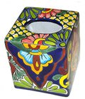 Talavera Tissue Box Cover