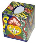 Talavera Tissue Box Cover