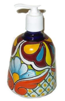 Mexican Talavera Soap Pump