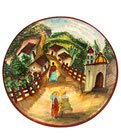 Round Majolica Platter