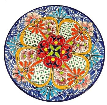Gorgeous Round Talavera Platter