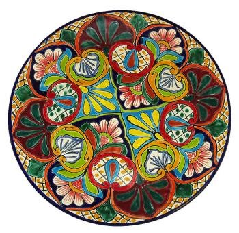 Round Talavera Platter