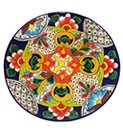 Mexican Round Talavera Platter