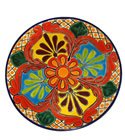 Colorful Vengas Talavera Plate