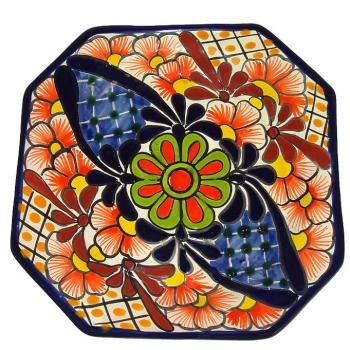 Square Talavera Plate