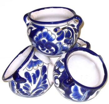 Classic Talavera Fowerpot Set