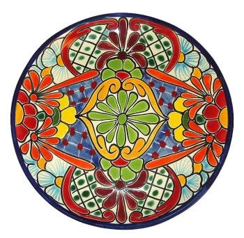 Colorful Talavera Plate