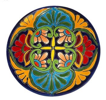 Round Talavera Plate