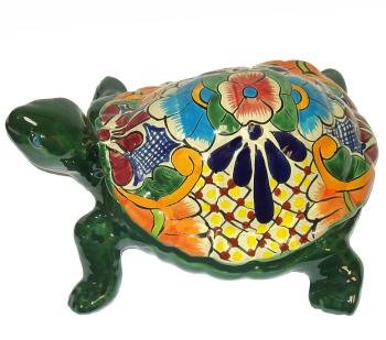 Colorful Talavera Turtle