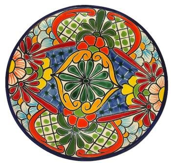 Mexican Talavera Plate