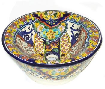 Top Mounted Talavera Sink
