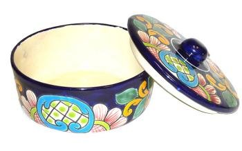 Mexican Talavera Tortilla Warmer