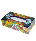 Talavera Tissue Box Cover