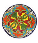 Colorful Vengas Talavera Plate