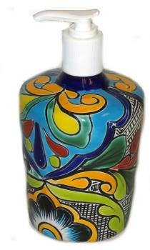 Mexican Talavera Soap Pump