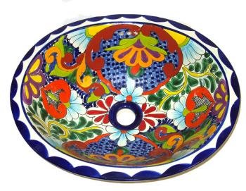 Talavera Oval Sink