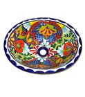 Talavera Oval Sink