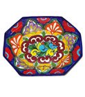 Octagonal Talavera Platter