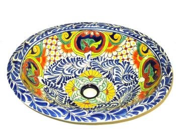 Classic Talavera Oval Sink