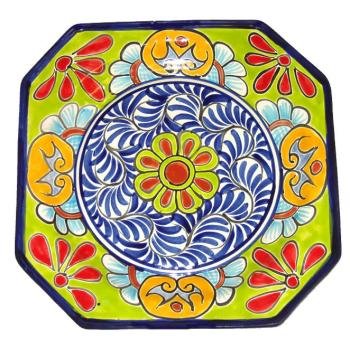 Talavera Octagonal Plate
