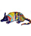 Multicolored Talavera Armadillo