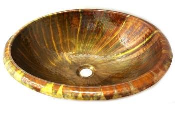 Oval Copper Sink