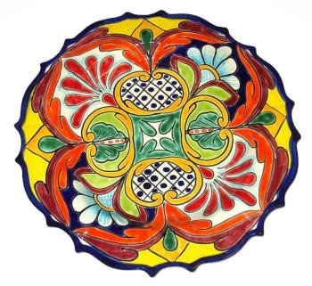 Round Talavera Plate
