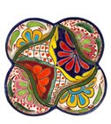 Colorful Talavera Snacks Platter